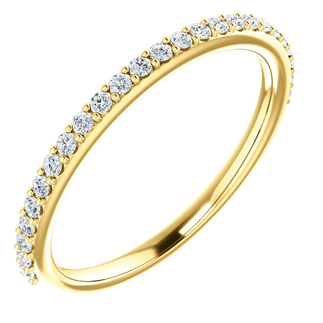 Custom made new arrivals eternity ring