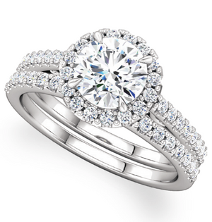 Moores Engagement and Wedding Ring Set