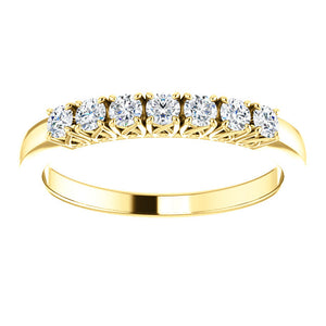 Custom Made Seven Stone Diamond Eternity Ring by Moores