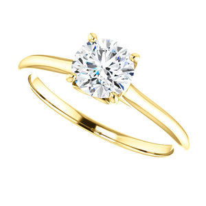 Moores Custom Made Solitaire Engagement Ring