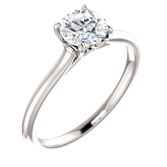 Moores Custom Made Solitaire Engagement Ring