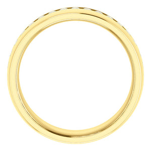 Moores Custom Made Diamond Set Wedding Ring