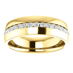 Moores Custom Made Diamond Set Wedding Ring