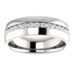 Moores Custom Made Diamond Set Wedding Ring