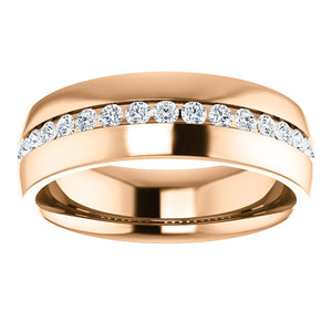 Moores Custom Made Diamond Set Wedding Ring