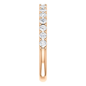 Moores Diamond Set Eternity/Wedding Ring Custom Made By Moores
