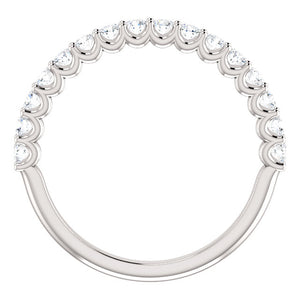 Moores Diamond Set Eternity/Wedding Ring Custom Made By Moores