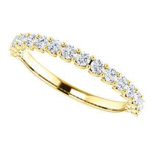 Moores Diamond Set Eternity/Wedding Ring Custom Made By Moores