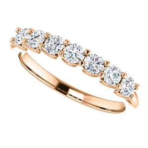 Moores Custom Made Seven Stone Eternity Ring
