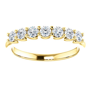 Moores Custom Made Seven Stone Eternity Ring