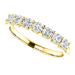 Moores Custom Made Seven Stone Eternity Ring