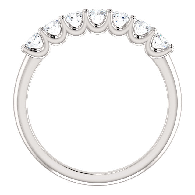 Moores Custom Made Seven Stone Eternity Ring
