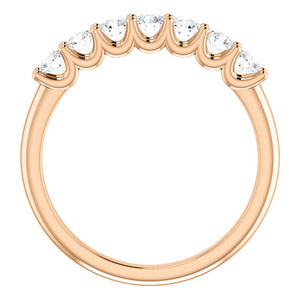 Moores Custom Made Seven Stone Eternity Ring