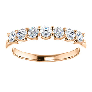 Moores Custom Made Seven Stone Eternity Ring