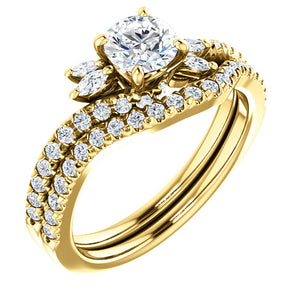 Bespoke Diamond Engagement Ring with a Twist by Moores