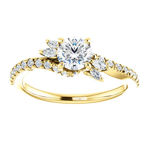 Bespoke Diamond Engagement Ring with a Twist by Moores