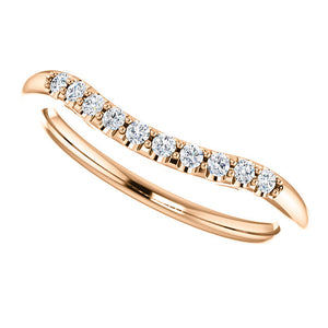 Moores Shaped Custom Made Wedding/Eternity Ring