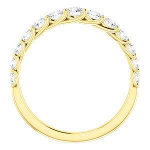 Custom Made Graduated Diamond Eternity/Wedding Ring by Moores