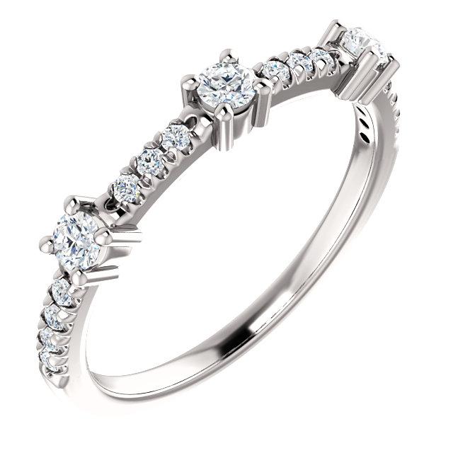 Beautiful Platinum & Diamond Eternity Ring by Moores