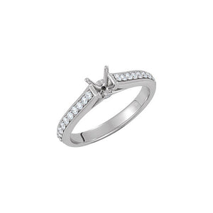 Moores Custom Made Platinum & Diamond Engagement & Wedding Rings