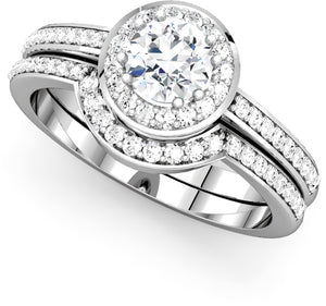 Moores Custom Made Engagement & Wedding Ring Set