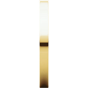 Moores Flat 2mm Wide Wedding Ring