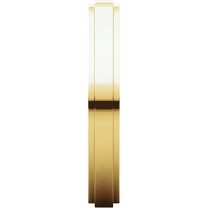 Moores Flat Edge 3mm Wide Wedding Ring