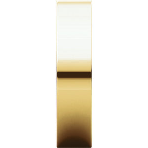 Moores Flat Comfort Fit 5mm Wide Wedding Ring