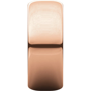 Moores Half Round 8mm Wide Wedding Ring