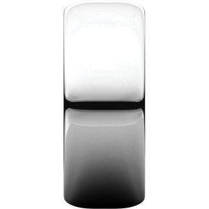 Moores Half Round 8mm Wide Wedding Ring