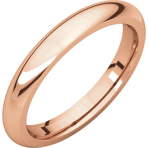 Moores Comfort Fit 4mm Wide Wedding Ring