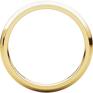 Moores Comfort Fit 2mm Wide Wedding Ring