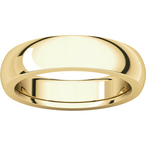 Moores Heavy Comfort Fit 5mm Wide Wedding Ring