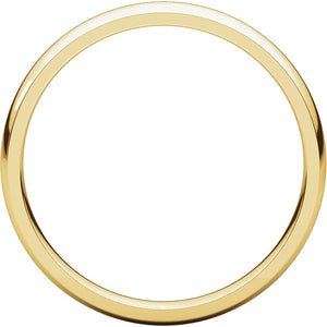 Moores Light Comfort Fit 3mm Wide Wedding Ring