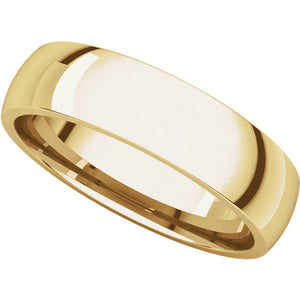Moores Light Comfort Fit 5mm Wide Wedding Ring