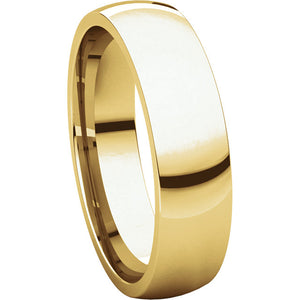 Moores Light Comfort Fit 5mm Wide Wedding Ring
