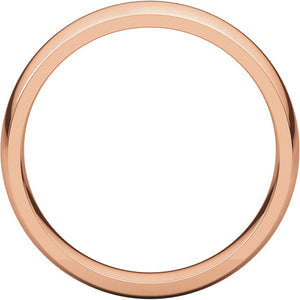 Moores Light Comfort Fit 5mm Wide Wedding Ring