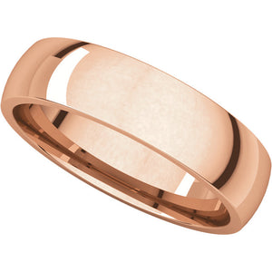 Moores Light Comfort Fit 5mm Wide Wedding Ring