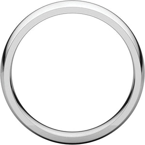 Moores Light Comfort Fit 5mm Wide Wedding Ring